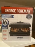 George Foreman Submersible Grill 5 Serving New Box Dishwasher Safe Black. Fixed Price $49.99.