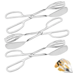 3 Pieces Buffet Tongs, Salad For Kitchen Serving, Stainless Ste.... Fixed Price $36.97.