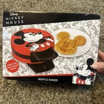 Disney Mickey Mouse 7.5 Inch Waffle Maker Model #DCM-12 New. Fixed Price $25.00.