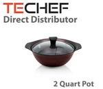 Techef - Pan Soup Pot 2 Quart. Fixed Price $29.99.