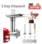 Guanqiao Metal Food Grinder Attachments For Kitchenaid Mixer 15PCS Set. Fixed Price $35.47.