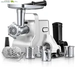 Heavy Duty - 5 IN1 Meat Grinder For Home Use 3000W Max Powerful Sausage Stuf. Fixed Price $221.32.