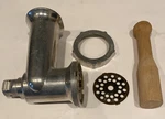 Dormeyer Meat Food Grinder AT-102-32 With Attachments Complete Vintage. Fixed Price $23.75.