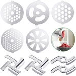 Mudder 9 Pieces Meat Grinder Blades Plate Discs Stainless Steel Food Silver. Fixed Price $27.84.