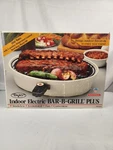 Nos Vintage Dazey Smokeless Indoor Electric Bar-b-que Grill Plus # DSG-132. Fixed Price $87.49.