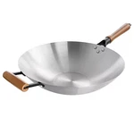 Oster Sangerfield 14 Stainless Steel Flat Bottom Wok. Fixed Price $31.49.
