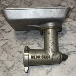Vintage Reco Chicago, Il All Metal Meat Grinder Food Chopper Attachment No. 12. Fixed Price $299.99.