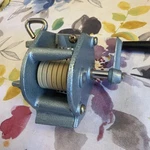 Vtg Kitchen French Green Bean Cutter Herb Grinder Hand Crank Clamp. Fixed Price $15.00.