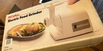 Rival Electric Meat Food Grinder Chopper - Model 2250 W/ Sausage Stuffer Vintage. Fixed Price $18.00.