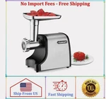 Cuisinart Electric Meat Grinder, Stainless Steel. Fixed Price $112.00.
