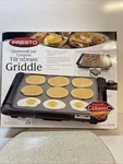 Presto Diamond Coat Tilt Drain Griddle Model 07070. Fixed Price $55.99.