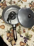Vintage General Electric Skillet 15C26 Adjustible Temperature - Tested Works!. Fixed Price $24.99.
