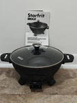 Starfrit The Rock 4.8 Qt Electric Multi-pot With Tempered Glass Lid Model HPR02. Fixed Price $54.19.