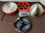 Dash Truglide Egg Cooker Great For Breakfast Model DEC001 Red New In Box. Fixed Price $37.98.