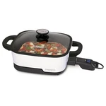 Presto 07118 Precise Tuxedo 12" Electric Skillet, Nonstick Multi-cooker W/ Lid. Fixed Price $139.99.