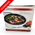 Elite Gourmet Emg 980B Maxi Matic 14 Inch Black W/open Box. Fixed Price $49.00.