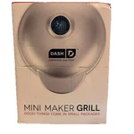 Dash Mini Maker Portable Grill Machine + Panini Press For Gourmet Burgers,.... Fixed Price $20.00.