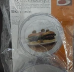 Kitchenart Adjust-a-burger Press Set, Plastic, 2-PIECE, White. Fixed Price $19.99.