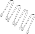 Soleader Mini Serving Tongs, Small 4.5" Appetizer Silver. Fixed Price $11.67.