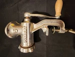 Vintage Porkert No. 5 Deluxe Meat Grinder Sausage Maker W/ Manual Czech Made. Fixed Price $45.00.