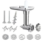 Metal Food Grinder Attachment For Kitchenaid Stand Mixers Sausage Stuffer Tube. Fixed Price $223.26.