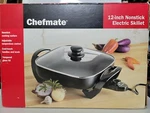 Vintage Chefmate 12" Nonstick Electric Skillet 2008. Fixed Price $69.23.