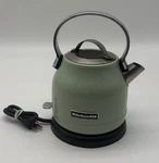 Kitchenaid Stainless Steel Electric Water Tea Kettle W/base KEK1222PT Pistachio. Fixed Price $27.49.