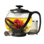 Primula PTA-2340 Black Borosilicate Glass Tempo Round Tea Pot Oz. Capacity. Fixed Price $22.54.