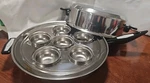 Carico Nutri-tech 11.5 Skillet Fry Pan F5PLY Alcore 18-10 304SS W/dome Lid. Fixed Price $79.00.