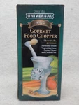 Universal NO.2 Gourmet Food Chopper Cast Iron With Instructions. Fixed Price $14.00.