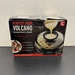 Chefman RJ04-4RV Perfect Pour Volcano Belgian Waffle Maker Mess New Open Box. Fixed Price $39.99.