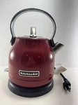 Kitchenaid Stainless Steel Electric Water Tea Kettle Removable Base Empire Red. Fixed Price $69.99.