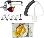 Kitchenaid DRTVICE6 For 4.5-5 Qt Stand Mixer Attachment Combo Package Set. Fixed Price $99.87.