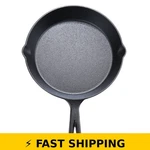 Mainstays 10.5" Round Non-stick Pre-seasoned Cast Iron Skillet. Fixed Price $27.99.