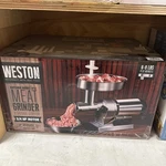 Butcher Series #12 0.75 Hp Electric Meat Grinder With Sausage Stuffing Kit. Fixed Price $324.00.