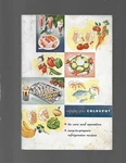 Enjoying Your Coldspot: Its Care And Operation Manual/recipes (1950S Pb) 36 Pg. Fixed Price $10.00.