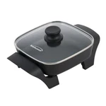 Brentwood Appliances Electric Skillet Black Nonstick Surface Glass Lid 16 Sq In. Fixed Price $40.60.
