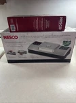 Nesco Vacuum Sealer With Digital Scale And Bonus Rolls. Fixed Price $89.99.
