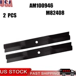 2PCS 38" Deck Lawn Mower Blades For John Deere M82408 AM-100946 AM100946. Fixed Price $32.89.