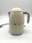 Used Smeg Retro-style Electric Kettle (7 Cups) Cream. Fixed Price $89.99.