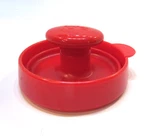 Good Vintage Joie Brand Red Nylon Plastic Hamburger Patty Maker Press. Fixed Price $20.00.