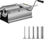 Horizontal Sausage Stuffer 3L/ 7LBS Manual Maker With 5 Filling Nozzles. Fixed Price $179.99.