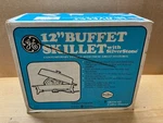 General Electric Buffet 12" Skillet Pan 1970S Vintage - Coffee Almond. Fixed Price $99.00.