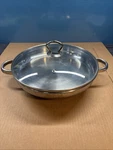 Rival SS120 Stainless Steel Electric Skillet 12" Model With Lid. ***no Cord***. Fixed Price $27.97.