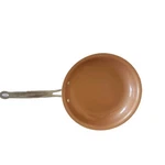 Red Copper 10 Bulbhead Frying Pan Cookware Nonstick Skillet Kitchen Cooking. Fixed Price $8.95.