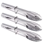 Hinmay Small Stainless Steel Serving 7-INCH Salad Tongs, Set Of 3 (silver). Fixed Price $14.85.