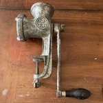Vintage Griswold No Cast Iron Meat Grinder Hand Crank Clamp 1712 1742 Erie Pa. Fixed Price $24.79.