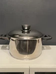 Berghoff Solingen 18/10 Stainless Steel Steamer Pot W Lid Induction. Fixed Price $99.99.
