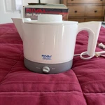 Vintage 90S Rival Hot Pot Express With Adjustable Thermostat White W/box 32OZ. Fixed Price $13.99.