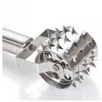 Meat Tenderizer- Stainless Steel Roller Rolling Hammer-pizza .... Fixed Price $14.26.